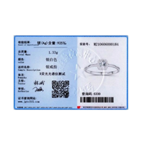 Bague en argent sterling S925 Ada Jewelry, design simple, zircon taille princesse 1 carat pour femme