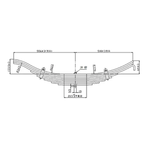 Muelle para remolque TRA 2260 pantoufle à ressort américain - Product Image 2