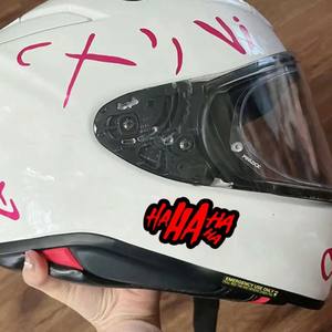 Autocollants personnalisés pour <span class=keywords><strong>casque</strong></span> de <span class=keywords><strong>moto</strong></span> de course automobile avec logo - Product Image 2