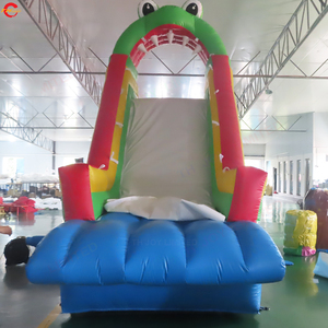 Cao cấp cá mập cá heo <span class=keywords><strong>Inflatable</strong></span> Bouncer trượt cho hồ bơi nước với miễn phí doortodoor vận chuyển - Product Image 5