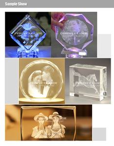 Machine de gravure laser sur <span class=keywords><strong>cristal</strong></span> 2D 3D, imprimante laser sur <span class=keywords><strong>cristal</strong></span> 3D, machine de gravure sous-surface avec ordinateur - Product Image 4