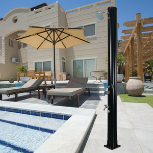 Gran oferta, columna de <span class=keywords><strong>ducha</strong></span> <span class=keywords><strong>Solar</strong></span> de PVC de <span class=keywords><strong>35</strong></span> <span class=keywords><strong>litros</strong></span>, <span class=keywords><strong>ducha</strong></span> <span class=keywords><strong>Solar</strong></span> para exteriores para jardín, <span class=keywords><strong>piscina</strong></span>, lado para playa - Product Image 2