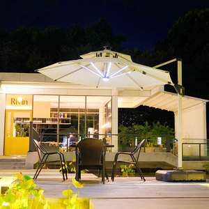 Grand <span class=keywords><strong>parasol</strong></span> carré commercial de luxe pour l'extérieur, le jardin, le patio, le <span class=keywords><strong>restaurant</strong></span>, le café et l'hôtel <span class=keywords><strong>Parasol</strong></span> pour la plage ou le <span class=keywords><strong>restaurant</strong></span> - Product Image 5