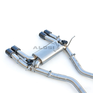 Système d'échappement en acier inoxydable avec silencieux pour BMW M3 M4 <span class=keywords><strong>F80</strong></span> F82 F83 3.0T 2014-2019, échappement Catback, amélioration du son du véhicule - Product Image 5