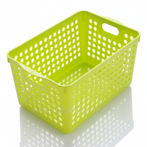 Cesto portaoggetti profondo verde Inomata - Product Image 1