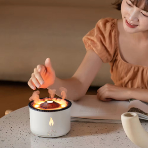 Wholesale Volcanic <b>Oil</b> <b>Diffuser</b> Jellyfish Smoke Ring Ultrasonic Atomizing Sprayer As Christmas Other Home Decor Items - Product Image 2
