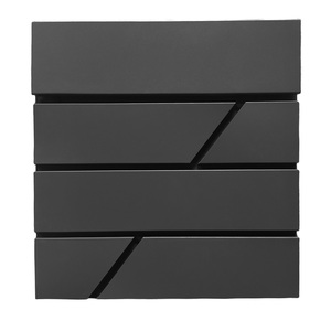 Hiện đại Hộp Thư ngoài trời công suất lớn bài thư box với Key khóa gợi ý box với tờ báo ngăn chủ - Product Image 3