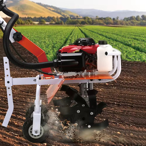 Agricultural Multi-functional Gasoline Hand-Held <b>Cultivated</b> Land Loosening Rust Removal Machine Rotary Tiller Micro-Tiller - Product Image 3