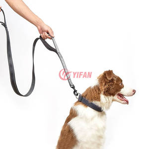 <span class=keywords><strong>Collar</strong></span> reflectante de alta calidad para mascotas, correa de perro de lujo, insignia de Metal, Logo personalizado, <span class=keywords><strong>Collar</strong></span> de nailon para perros, correa para mascotas - Product Image 2
