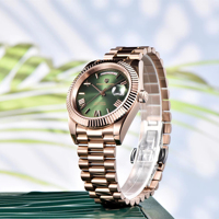 Jam Tangan Mekanik Otomatis Mewah PAGANI DESIGN 1783 Warna Terbaru Rose Gold Biru untuk Pria Jepang NH36 AR Sapphire