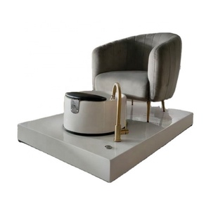 Kisen 2025 Nuevo Equipo de Salón de Uñas de Lujo Color Rosa, Silla de Pedicura y Manicura, Sillas de Masaje para Spa de Pies en Venta - Product Image 6