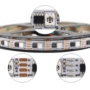 5V Breakpoint Truyền Liên Tục Ws2818 1Leds/Pixle Địa Chỉ Kỹ Thuật Số 60Leds/M Led Strip Ánh Sáng - Product Image 2