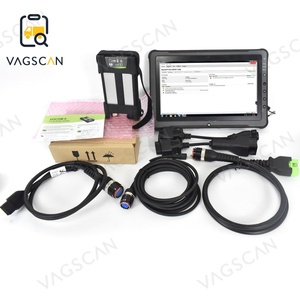 For Genuine Vocom2 Vcomii Excavator Bus Diagnostic Tool + F110 <b>Tablet</b> for Vocom II 88894000 PTT 2.<b>8</b> Euro6 Truck Scanner Tool - Product Image 1