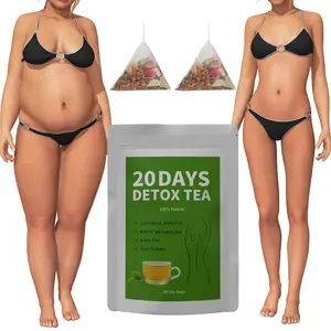 Vegan fitness weight loss beauty slim tea bags diet tea for fat burning