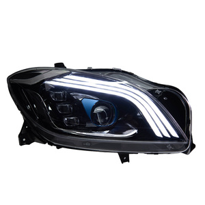 Pour Mercedes-Benz ML350, ML320, lentille de projecteur de phare, <span class=keywords><strong>2012</strong></span> - 2015, W166, phare à diode électroluminescente - Product Image 6