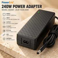 Chargeur mural PD 240W, adaptateur secteur compact haute puissance pour ordinateur portable, tablette, téléphone, voyage, maison, bureau