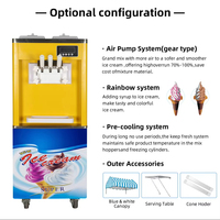 Machine à glaces verticale en acier inoxydable personnalisable 110V 220V pour les entreprises