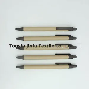 Stylo en papier de blé écologique biodégradable de style nordique, cadeau d'affaires pour le bureau, tube en papier <span class=keywords><strong>portugais</strong></span> - Product Image 4