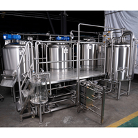 Équipement de brasserie nano pour la fabrication de bière artisanale dans les pubs, restaurants et hôtels - Cuve de fermentation automatique avec contrôle PLC