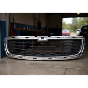 Calandre avant Chevrolet Trax 2013-2016, pièce de rechange, nouvelle calandre en plastique pour réparation de carrosserie automobile, ajustement OEM, noir avec chrome T - Product Image 2