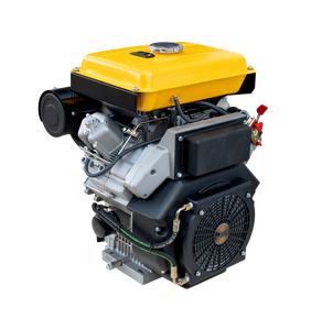 เครื่องยนต์ดีเซลใหม่ 28 แรงม้า 20.8 กิโลวัตต์ แบบสองสูบ 1382 ซีซี ระบายความร้อนด้วยอากาศ 4 จังหวะ สตาร์ทไฟฟ้า มาตรฐานยูโร 5 สำหรับเครื่องจักรก่อสร้าง - Product Image 3