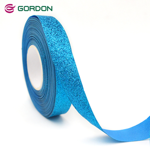 Noeuds de <span class=keywords><strong>ruban</strong></span> Gordon personnalisés avec paillettes, emballage prêt à l'emploi pour projets d'artisanat DIY, décoration de boîtes cadeaux - Product Image 4