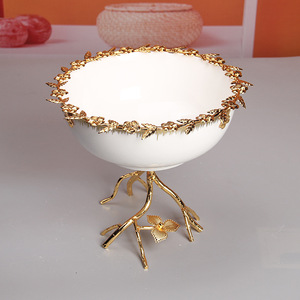 Đĩa Đựng Trà Gia Dụng Bằng Gốm Kiểu Bắc Âu Đĩa Đựng Kẹo Trái Cây Tráng Miệng, Đĩa Trang Trí Bằng Gốm Đĩa Trưng Bày - Product Image 4