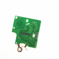 Llave Inteligente de 4 Botones, Manos Libres, con Tarjeta para Renault Clio 4 2013 con Chip Hitag AES PCF7945 de 434MHz 4A, Llaves de Vehículo PCB