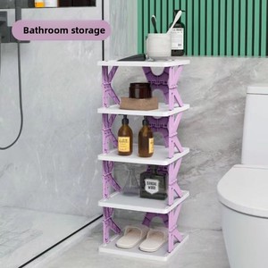 Scarpiera Pieghevole Multistrato Senza Installazione per Interni, Scaffale Semplice per la Conservazione delle Scarpe, Armadietto Minimalista - Product Image 5