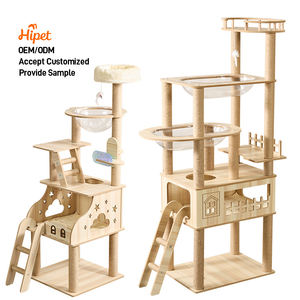 Mais Vendido: Arranhador para Gatos Grande, em Formato de Cápsula Espacial, Ninho para Animais de Estimação, com Estrutura de Madeira de Alta Densidade, Suprimentos e Brinquedos para Gatos - Product Image 1