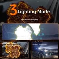 Nouveau projecteur LED de 4 pouces en aluminium moulé sous pression, feux de jour, éclairage auxiliaire, pare-chocs avant de voiture, montant A, toit, tout-terrain