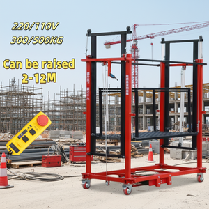Plataforma Móvil Telescópica Plegable de 2-20 m, Plataforma Elevadora Eléctrica, Máquina Pequeña para Levantar Muebles para la Construcción - Product Image 1