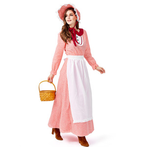 Vestido <span class=keywords><strong>de</strong></span> fiesta con temática <span class=keywords><strong>de</strong></span> <span class=keywords><strong>cuento</strong></span> <span class=keywords><strong>de</strong></span> hadas, Pastor, Capo rojo, disfraz <span class=keywords><strong>de</strong></span> Halloween para uso en Halloween, nuevo diseño - Product Image 4