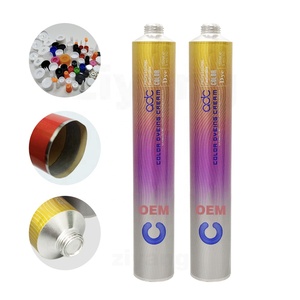 Nhà Máy Tùy Chỉnh 100Ml Nhôm Tinh Khiết Đóng Mở Bao Bì Tóc Nhuộm Nhôm Ống Bao Bì Kim Loại Bóp Ống - Product Image 5