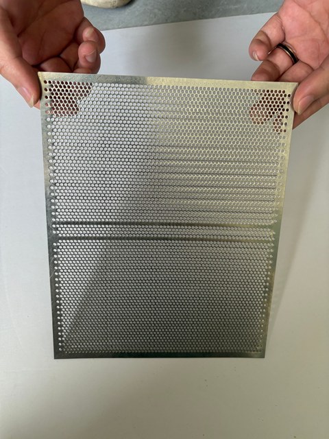 Stainless Steel 304 316 Perforated Mesh Sheet for Industrial Filtration