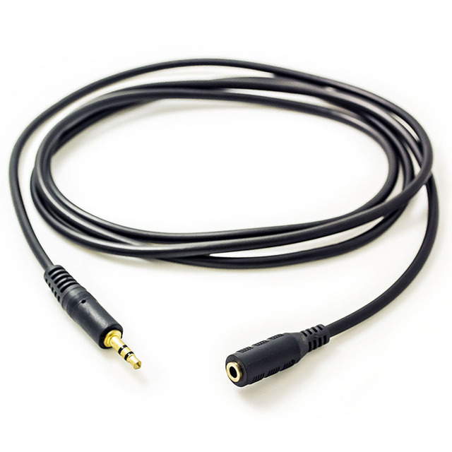AUX Cable Jack 3.5mm Audio Cable 3.5 mm Jack Hot Selling 150cm 3.5mm Male to 3.5mm Female Extension Stereo Audio Cable Adapter