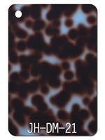 Plaque en acrylique coulé PMMA motif écaille de tortue pour pickguard de guitare, accessoires d'instruments de musique et Mahjong