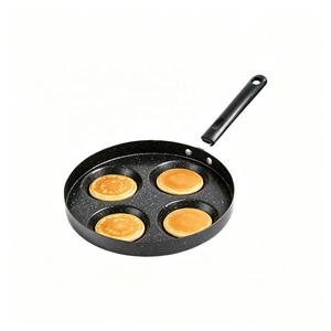 Poêle à œufs Yuanjian 4 trous antiadhésive en pierre Maifan, multi-grilles, <span class=keywords><strong>pour</strong></span> crêpes, œufs, burgers et petit-déjeuner - Product Image 4