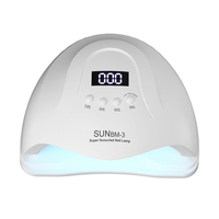 Lampe à Ongles UV LED Haute Puissance avec Poignée Portable, Séchoir Professionnel pour Manucure à Domicile et Salon 120W, Durcissement Rapide