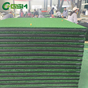 3D-1 Borracha Backing golf bater treinamento mat 3 camada golf balanço pé colocando esteira de treinamento para swing path golf <span class=keywords><strong>net</strong></span> - Product Image 6