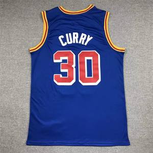 2024 nueva malla de secado rápido <span class=keywords><strong>a</strong></span> granel Golden <span class=keywords><strong>Stephen</strong></span> Curry 30 Poole 3 bordado cosido negro personalizado uniforme de baloncesto Jerseys - Product Image 4