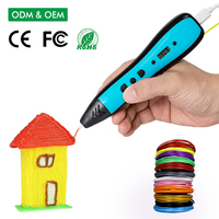 Pena Gambar 3D Harga Pabrik Murah dari Cina, Pena Pencetak 3D dengan Filamen ABS PLA 1.75Mm, Mesin Printer 3D