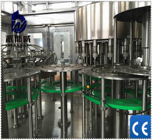 Máquina automática de procesamiento de llenado de agua mineral alcalina de botella PET pura de bebida de 300 ml a 2000 ml - Product Image 3