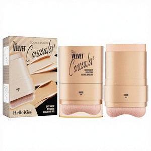 Venta al por mayor base <span class=keywords><strong>corrector</strong></span> <span class=keywords><strong>borrador</strong></span> doble cabeza base palo de larga duración sin derramamiento cuidado de la piel cepillo cosmético - Product Image 1