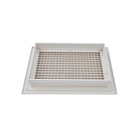 Grilles d'aération en aluminium réglables pour systèmes CVC, volets roulants horizontaux en alliage d'aluminium et bois pour applications hôtelières