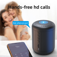 Altavoz TWS de Plástico con Doble Controlador, Resistente al Agua y al Polvo IPX4, 5.1, 5W, Bajos Potentes, Mini LED RGB, Control por Voz, para Exteriores