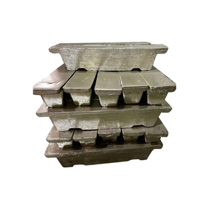 Lead <b>Bar</b> 99.97 Percent Pb Secondary Non Ferrous 25 Mt Export For Glass Crystal Manufacturing Feedstock Pure Bullion - Product Image 1
