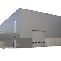 Structure en acier pré-fabriquée, construction industrielle,