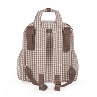 Sacs à langer et sacs d'accessoires pour poussette multi-usages à grande capacité, à carreaux personnalisés, pour femmes, sacs à dos pour mamans, imperméables