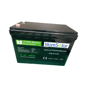 Batería de Litio Ferrofosfato de Larga Duración 12V 200Ah 12.8V 24V 48V 100Ah Solar - Product Image 2